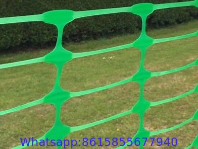 Oval Plastic Barrier Fence - more Visibility and Strength