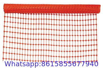 Safety Fence in orange color