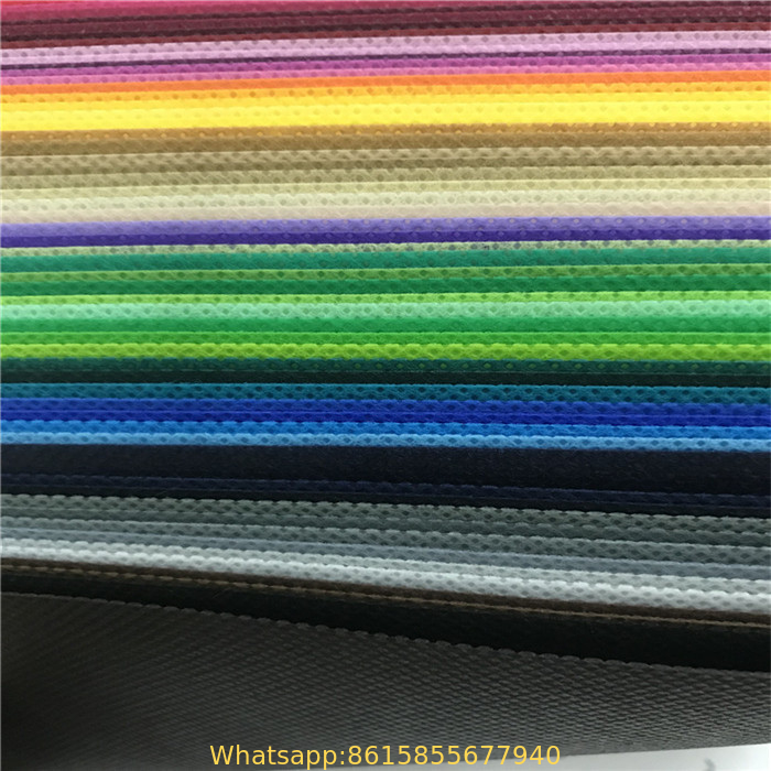 all colors polypropylene trampoline fabric,10~120gsm 100% PP Spunbonded Nonwoven fabric in rolls,PP Spunbond Non woven