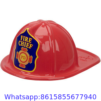 Promotional Product - Children Firefighter Hat Children Plastic Fire Helmet Hat