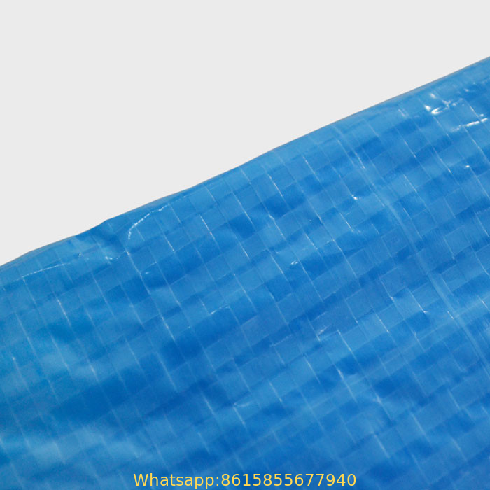 Roofing materials PE laminated fabric Waterproof Tarpaulin Roll , PE