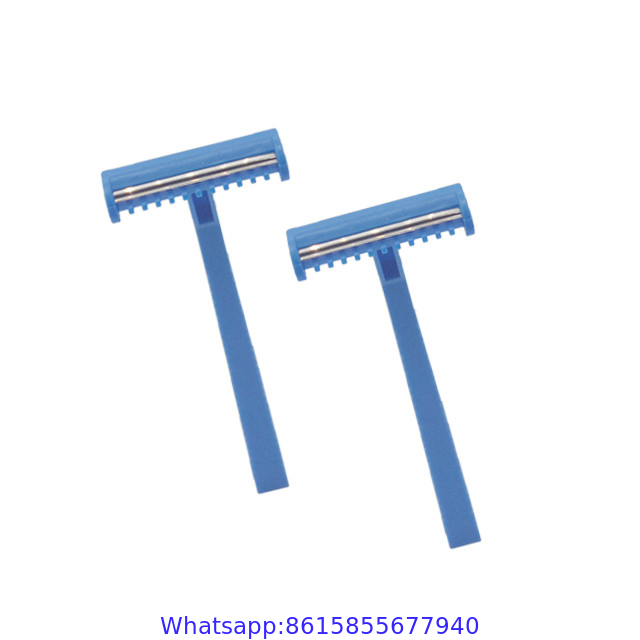 twin blade medical use disposable razor