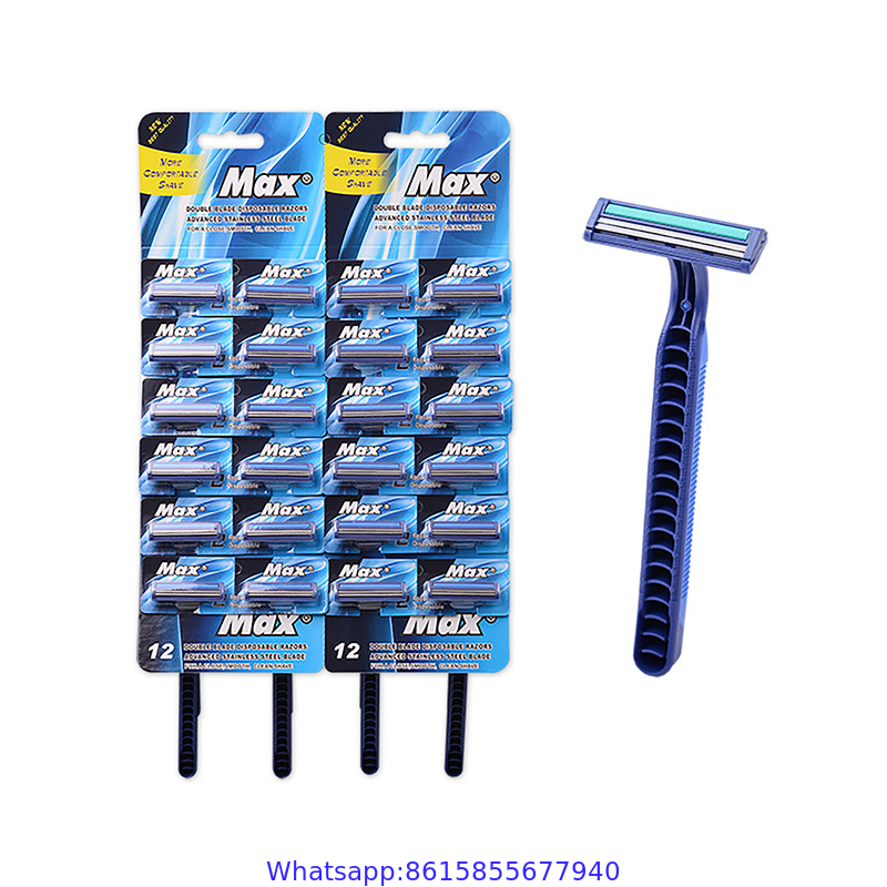 two blade disposable razor for men shaving