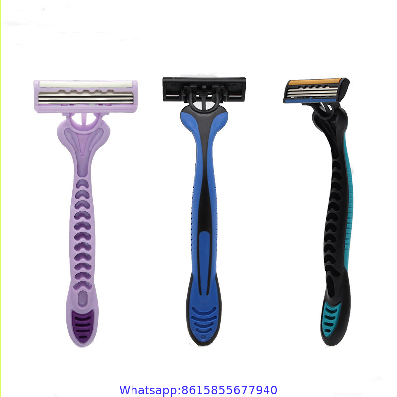 R319 new products big triple blade shaving razor to Mexico, Peru