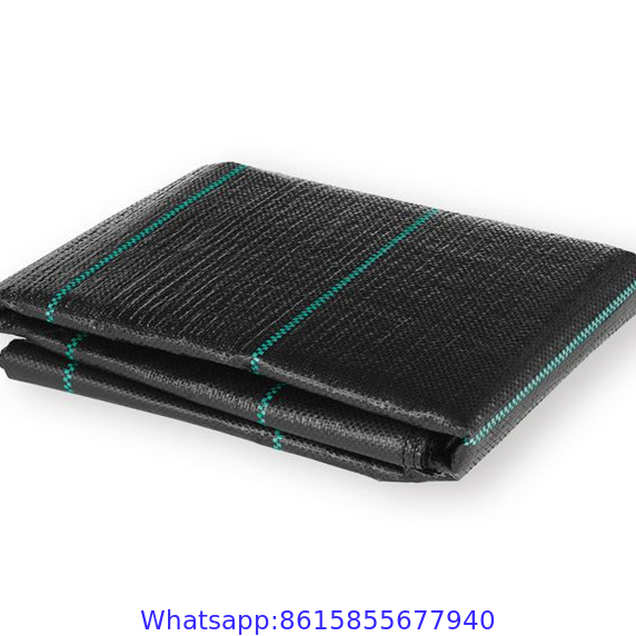 90g-160g 100% virgin pp woven garden weed mat