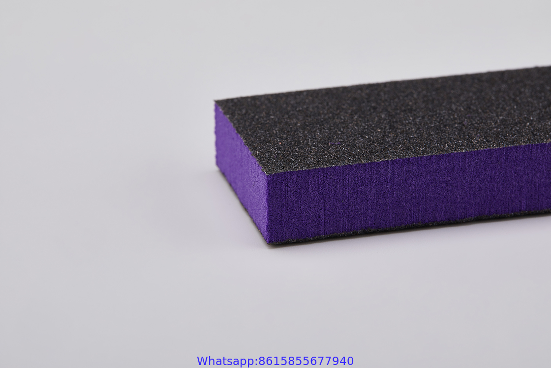 High Quality Sponge 3 Sides Nail Buffer for Nail Art