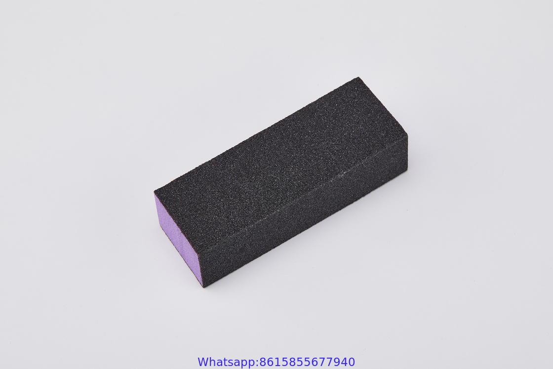 Nail File Buffer Polisher Sanding Block Polished Lime Nail Sponge