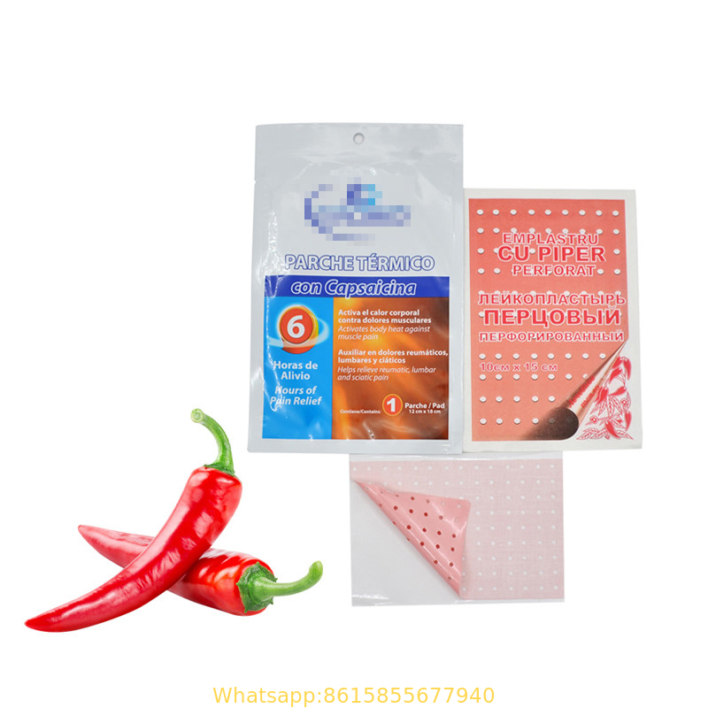 Thermal Patch Plaster for arthritis back should knee pain relief Hot Capsicum Plaster