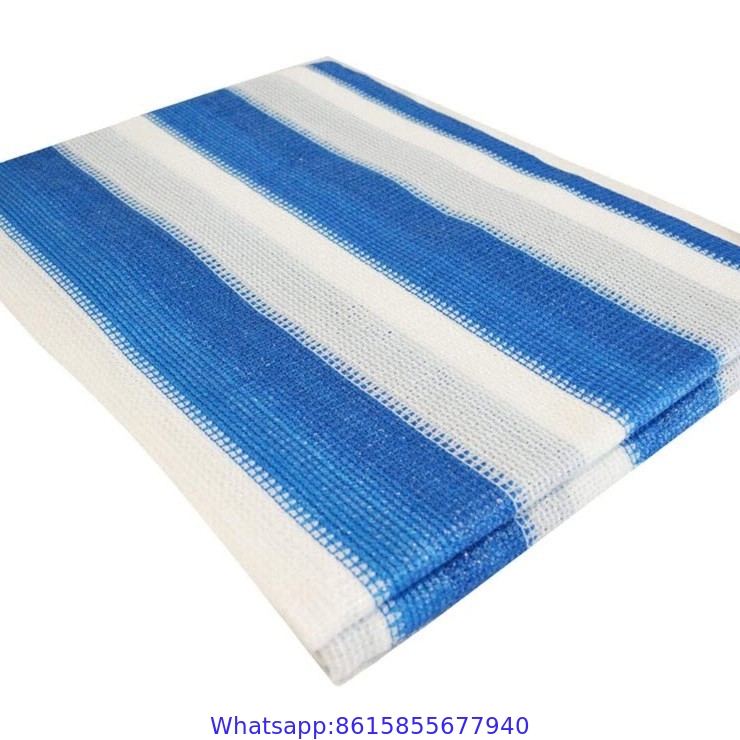 100% HDPE Blue Sun Shade Net for Horticulture