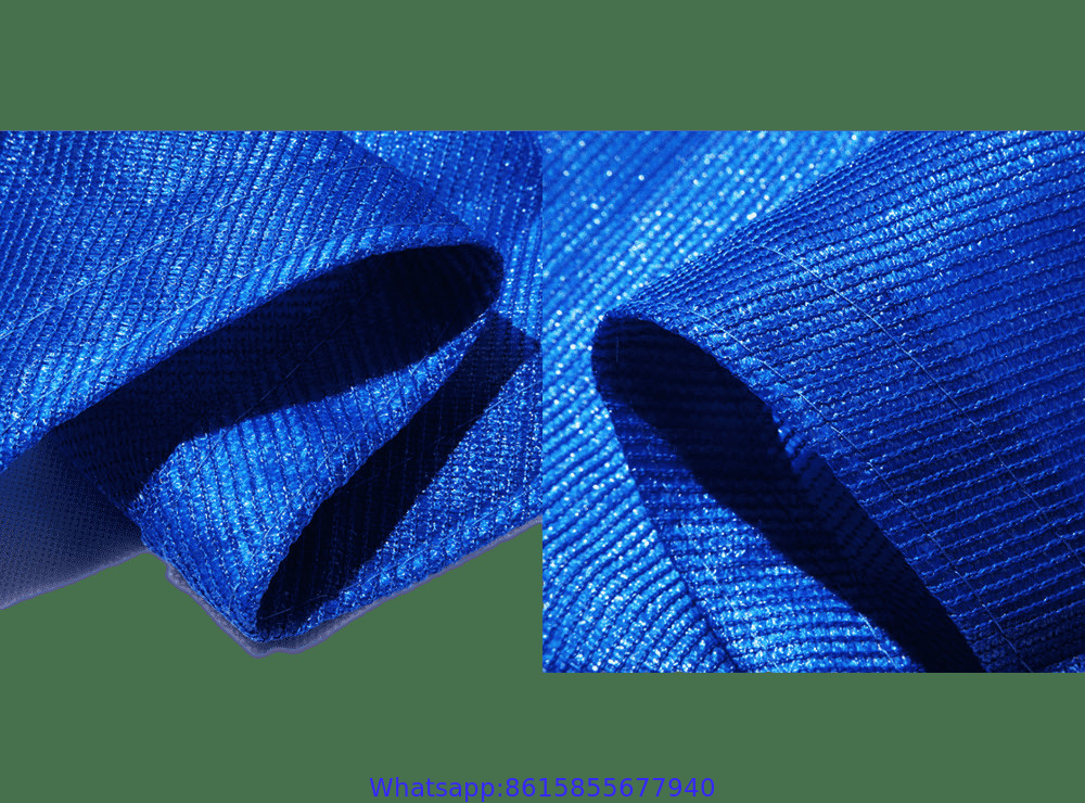 Blue New HDPE Shade Sails  Shade sails protect and shade your outdoor areas.