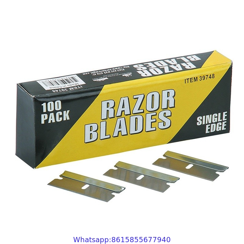 Carbon Steel Blade Industrial scraper blades Single Edge Razor Blade