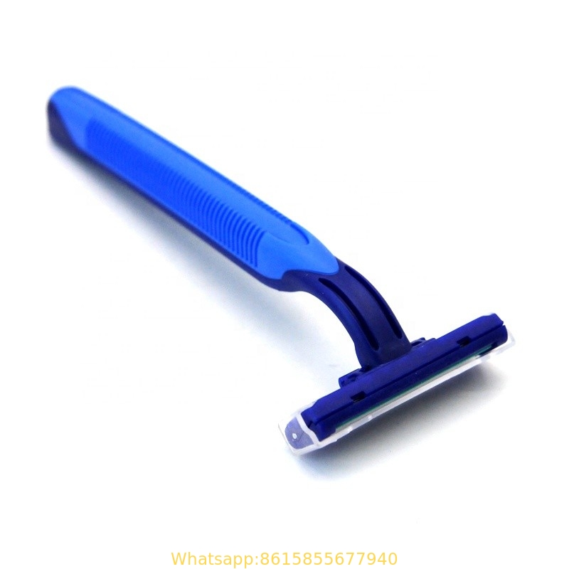 Cheap Hotel Disposable Amenities Plastic Handle Safety Blade Razor Shaving