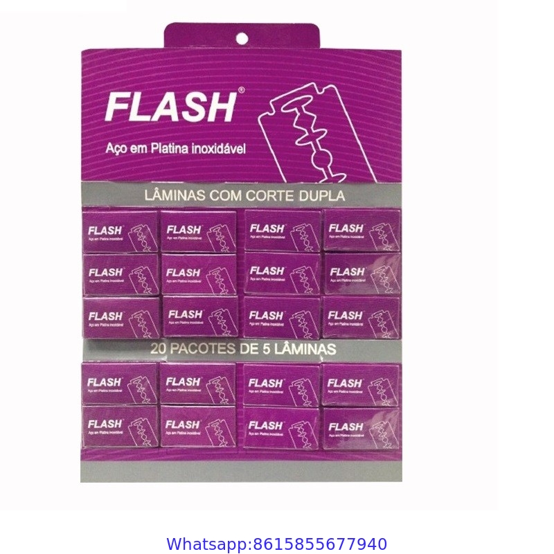 Platinum Double Edge Safety Razor Blades, 100 blades (5x20)