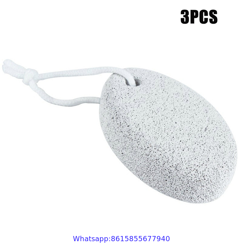 Pumice Stone - Natural Earth Lava Pumice Stone Black - Callus Remover for Feet Heels and Palm - Pedicure Exfoliation