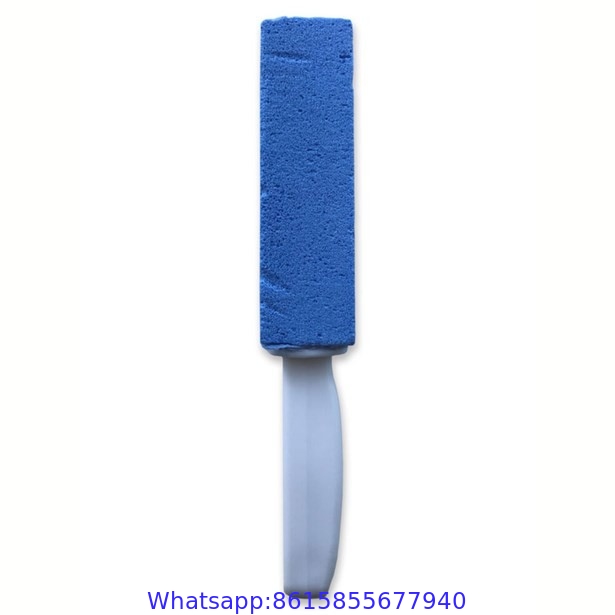 Toilet bowl ring pumice brush toilet pumice stone