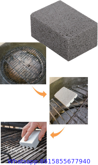 Toilet bowl ring pumice brush toilet pumice stone