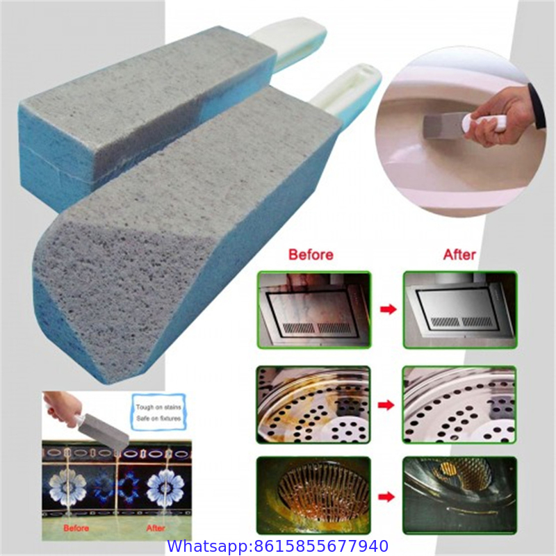 Pumice Stone for Toilet Bowl Cleaning Hard Water Ring Remover Cleaner Pool Bat