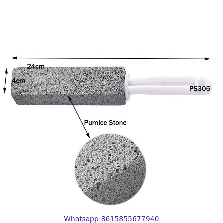 Factory Direct Price Disposable Pumice Stone pedicure with handle new model Pumice Stone Toilet Cleaner