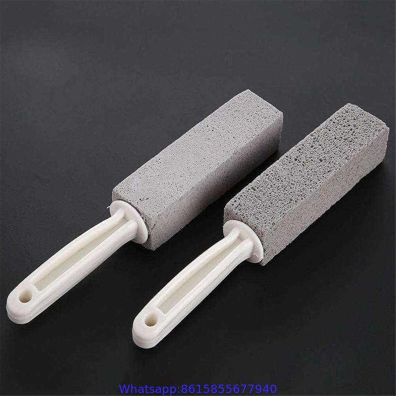 Pumice Stone for Cleaning, Pumice Scouring Pad, Toilet Bowl Ring Remover Pumice Stick Cleaner for Kitchen/Bath/Pool/Hous