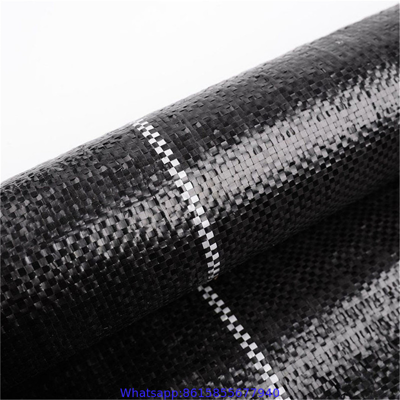 Landscape Weed Barrier Fabric, Weed Barrier Landscape Fabric Ground Cover Heavy Duty Commercial Anti-Weed Gardening Mat