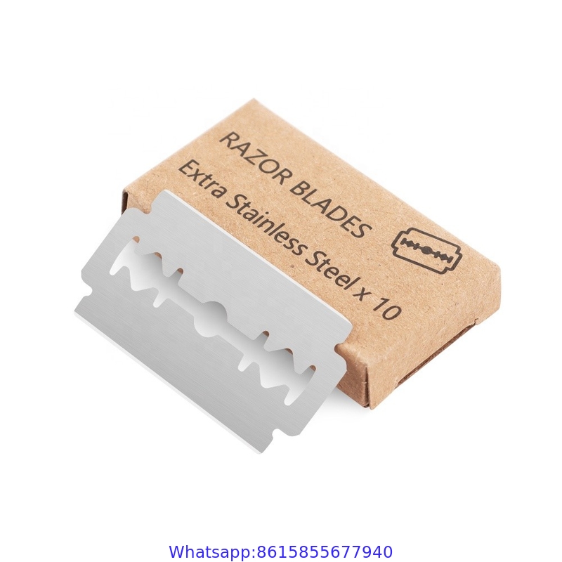 Wholesale Custom Disposable Mens Safety Shaving Double Edge Razor Blade