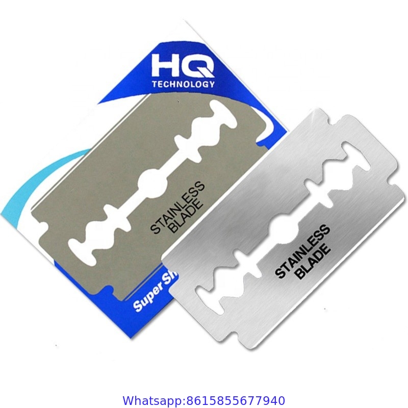 China Wholesale Disposable Metal Stainless Steel Double Edge Men Shaving Razor Blade Manufacturers