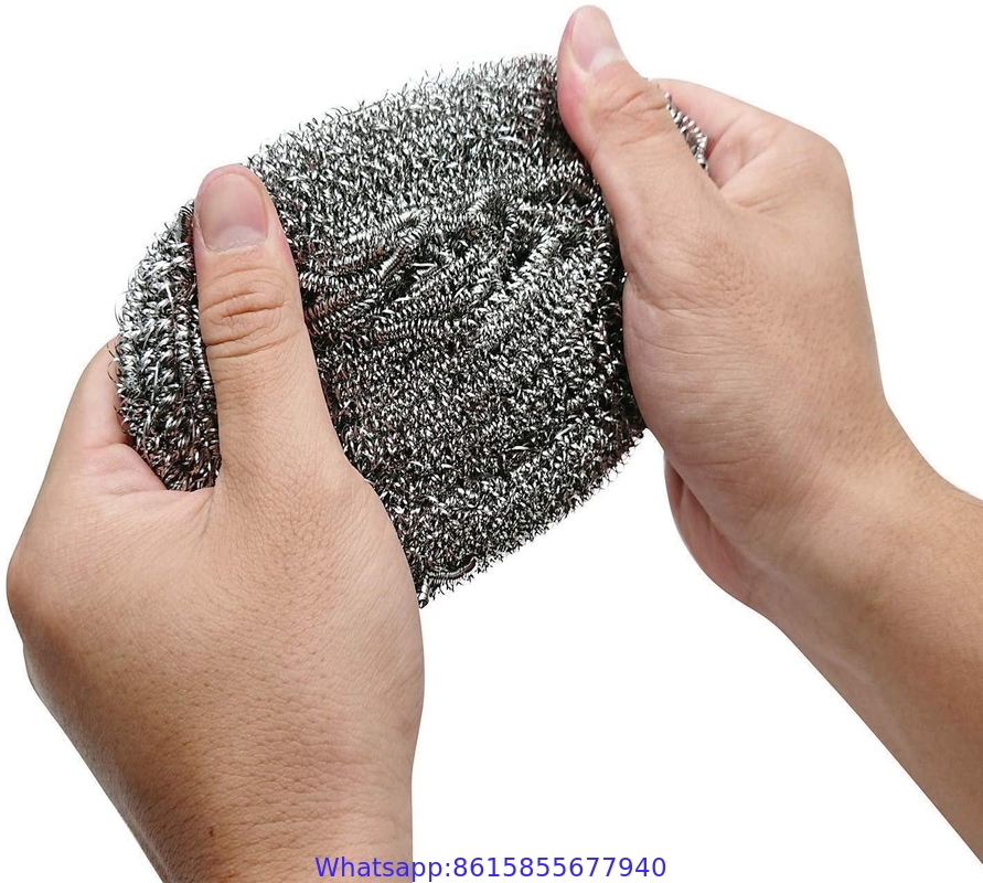 Stainless Steel Scourers by Scrub It – Steel Wool Scrubber Pad Used for Dishes, Pots, Pans, and Ovens.