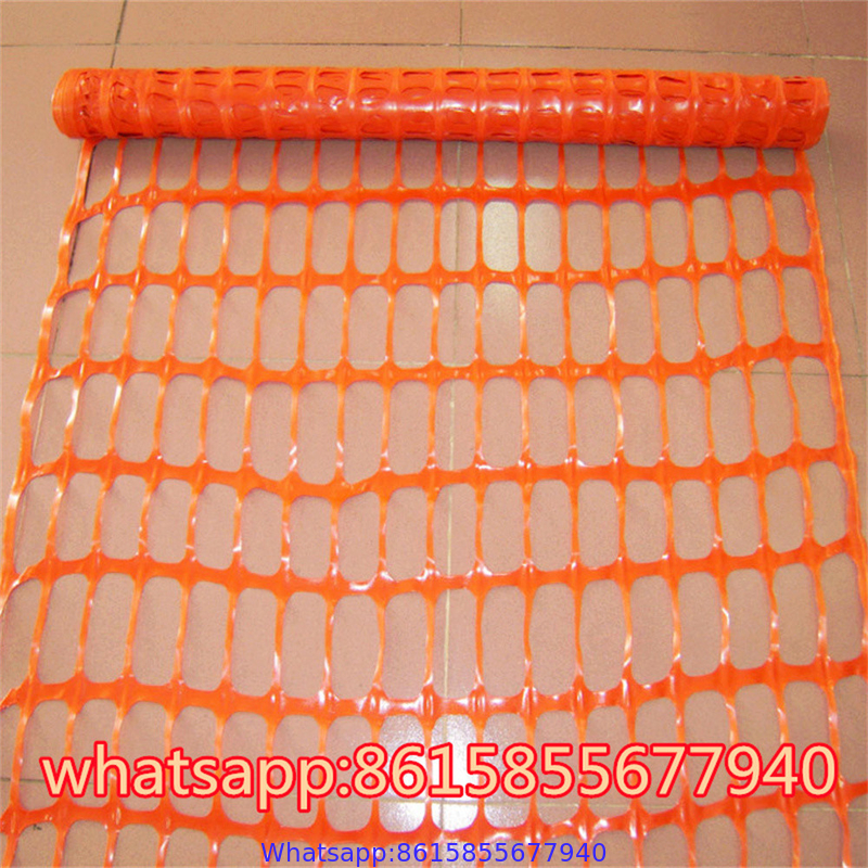 Orange Safety Fence Barrier