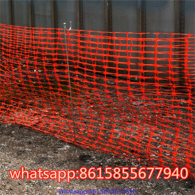 Above Ground, for Snow, Poultry, Chicken, Deer, Patio, Garden Netting, Orange 100FT