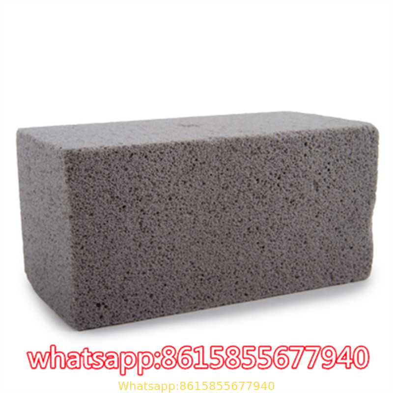 Grill cleaning brick small gray brick BBQ pumice cleaning ...