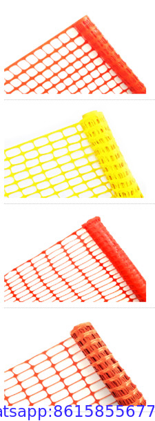 plastic net Barriers 4' x 50' Orange Snow Fence