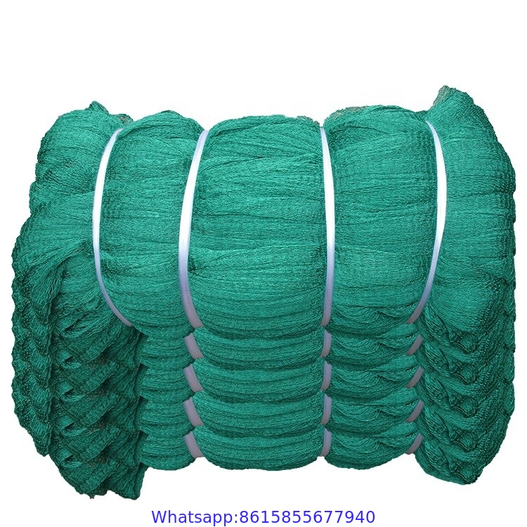 Fishing Net Line Nylon Polyester Materials 190D 210D BLACK WHITE BLUE Single Knot Double Knots