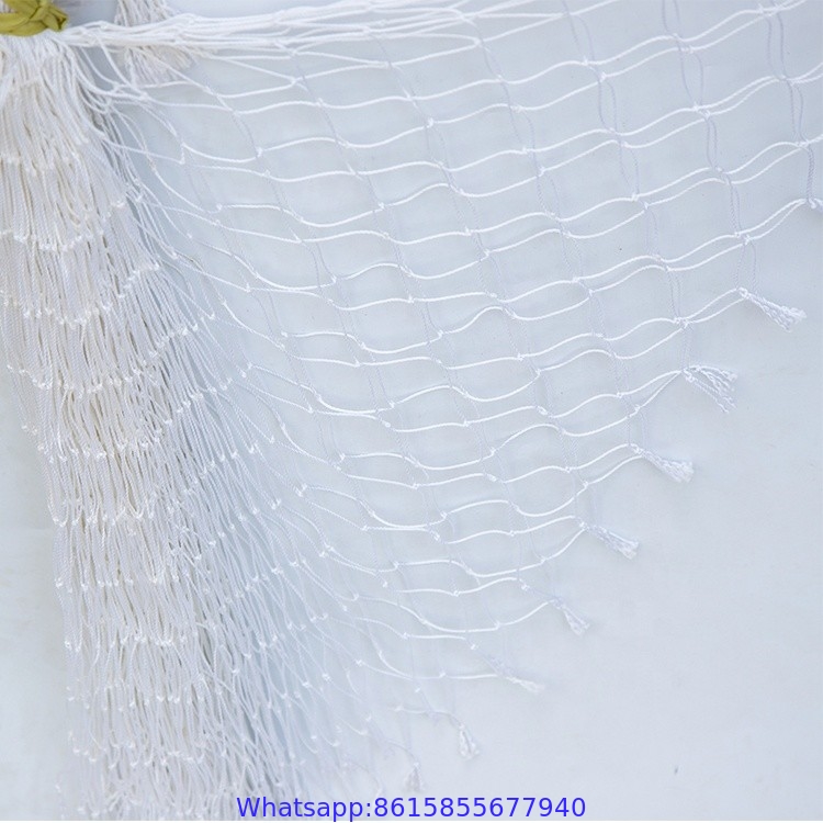 Fishing Net Product And Double Knots Double Selvages Polyester Nylon Multiilament Snow White African Market Fishing Nets