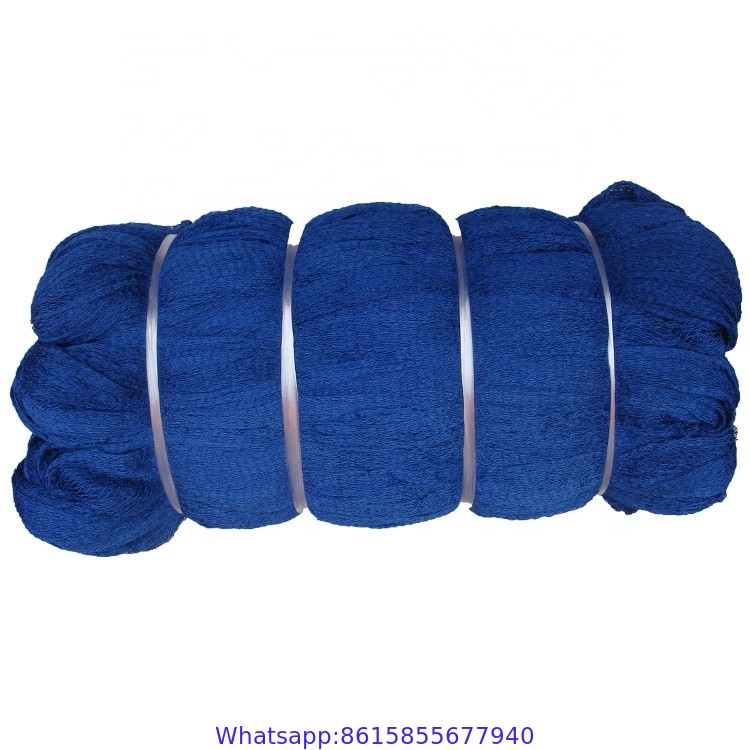 High Quality Nylon Polyester Monofilament Blue Colour African Market Tanzania Fishing Nets