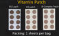 natural ingredients high quality vitamin B12 patch, vitamin energy patch, glutathione patch supplier