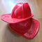 Red Fire Chief Hats with Blue Shield - Medium Size supplier