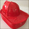 Child Size Red Plastic Fire Chief Hat supplier