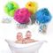 Bath Shower Bath Sponge Shower Loofahs Balls 60g/PCS for Body Wash Bathroom Men Women- Set of 4 Flower Color supplier