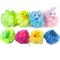 Bath Sponges, Small Size Colorful Shower Sponges Exfoliating Mesh Pouf Bath Ball Back Scrubber for Kids Pack of 8 supplier