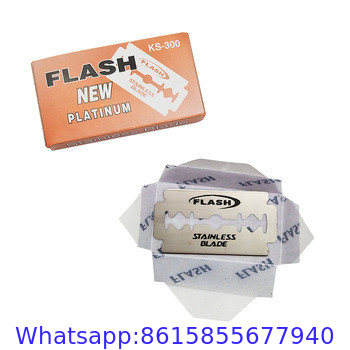 quality Sweden stainless steel double edge razor blades shaving safety blade factory